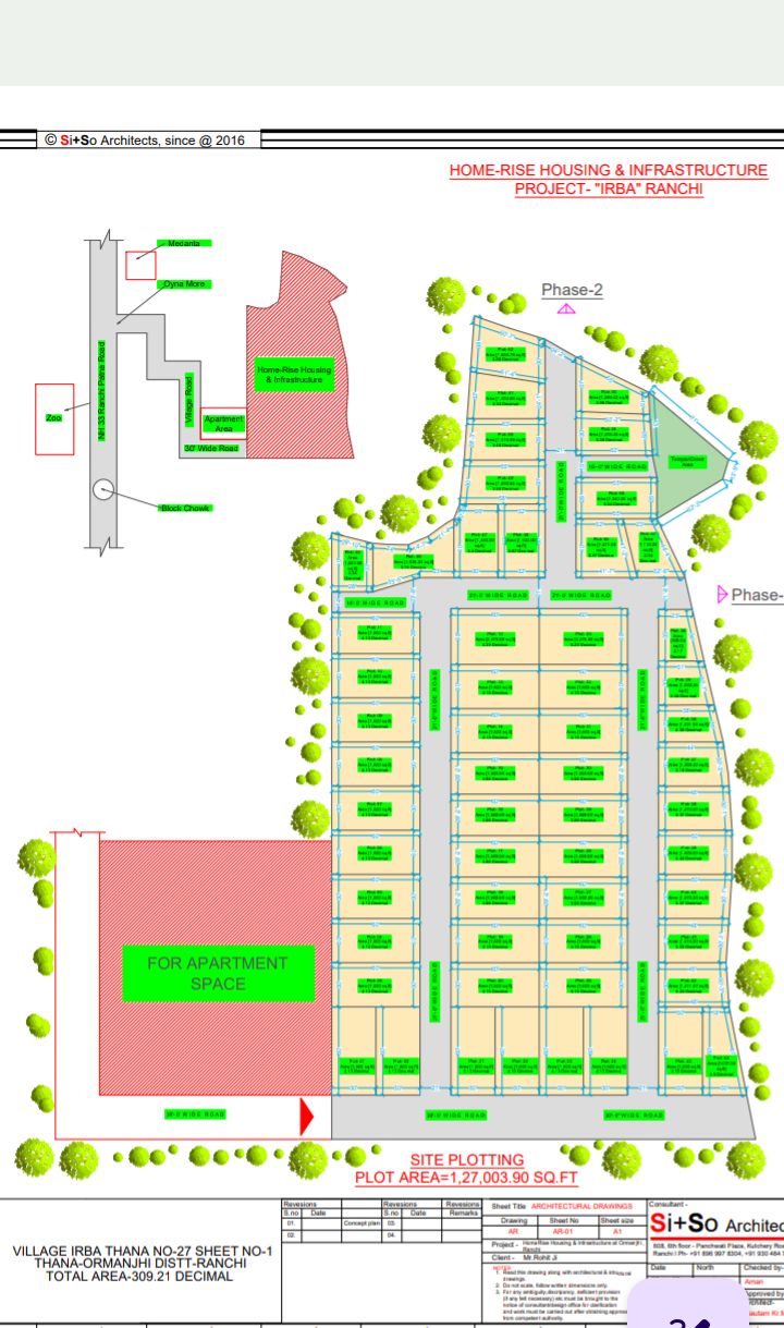 Homerise-Irba-Plots in Ranchi — Photo 1